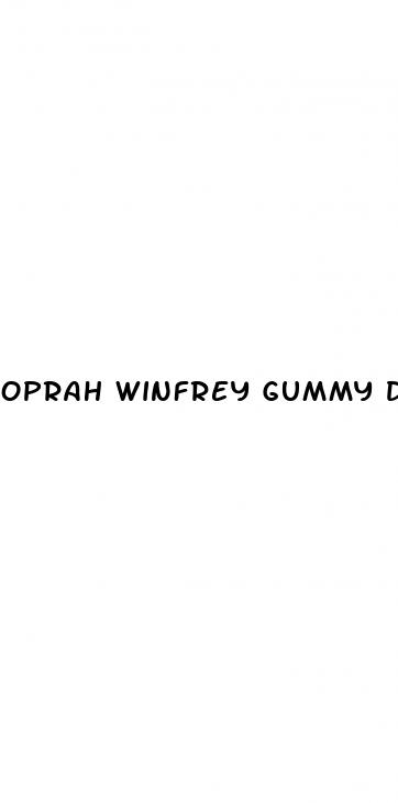 oprah winfrey gummy diet plan