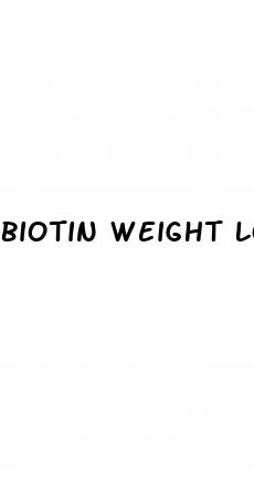 biotin weight loss