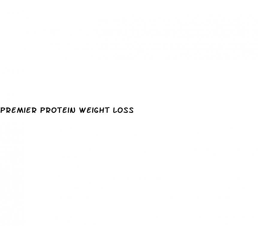 premier protein weight loss