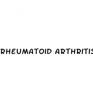 rheumatoid arthritis weight loss