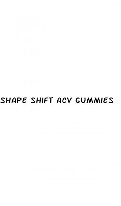 Shape Shift Acv Gummies