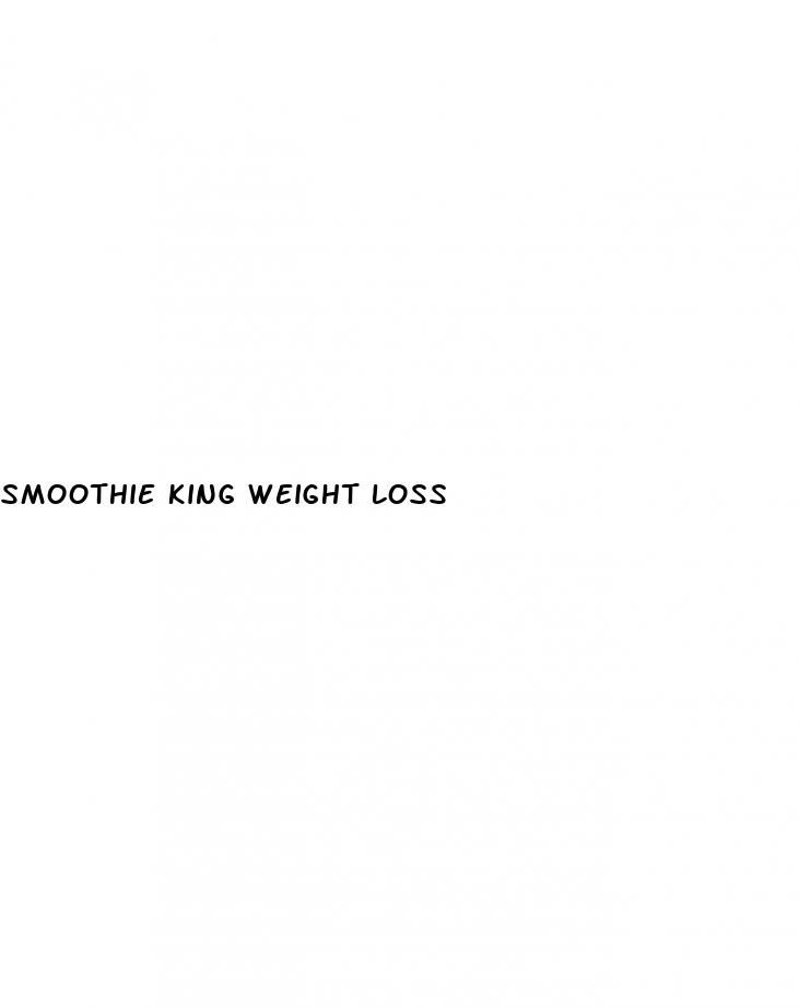 smoothie king weight loss
