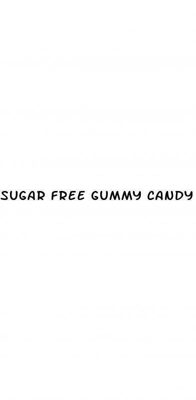 sugar free gummy candy