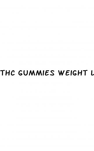 thc gummies weight loss
