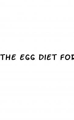 the egg diet for weight loss