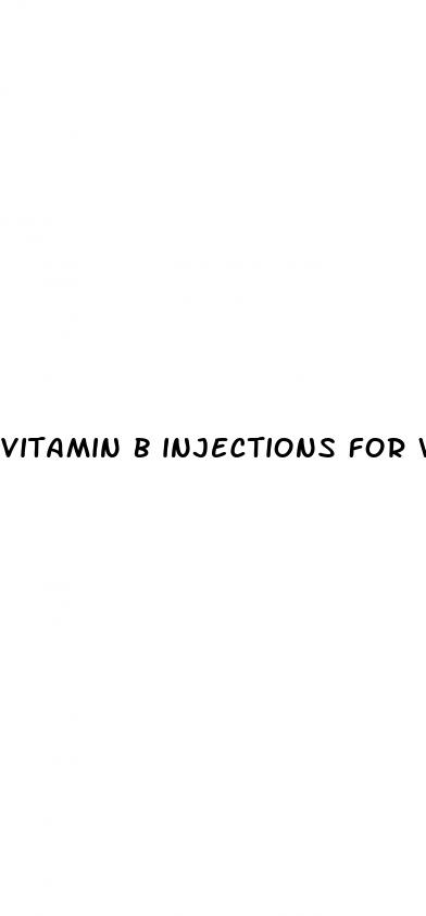 vitamin b injections for weight loss