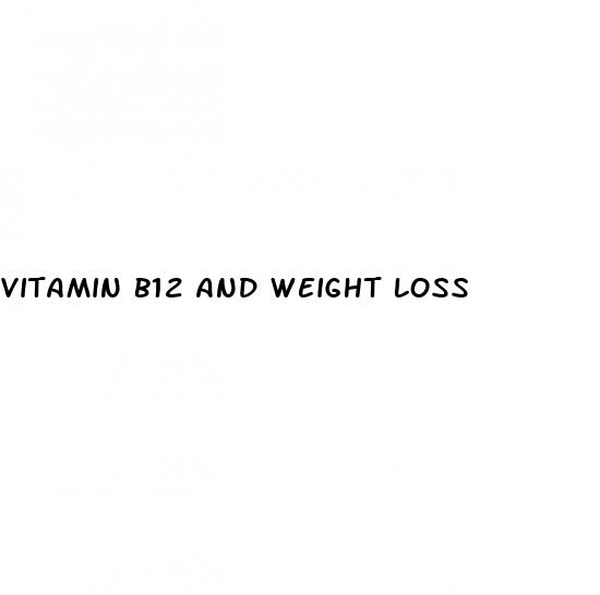 vitamin b12 and weight loss