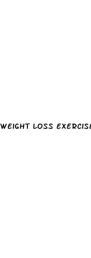 weight loss exercises for men