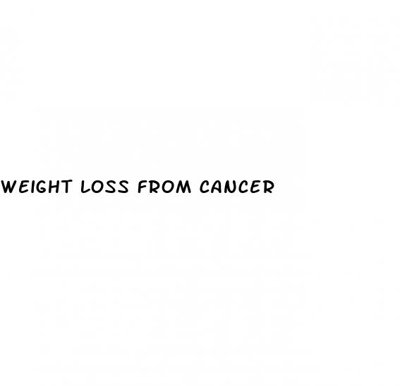 weight loss from cancer