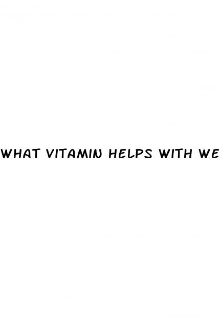 what vitamin helps with weight loss