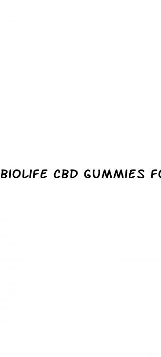 biolife cbd gummies for penile growth