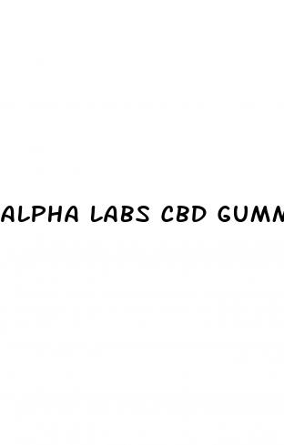 alpha labs cbd gummies reviews