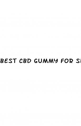 best cbd gummy for sleep and anxiety