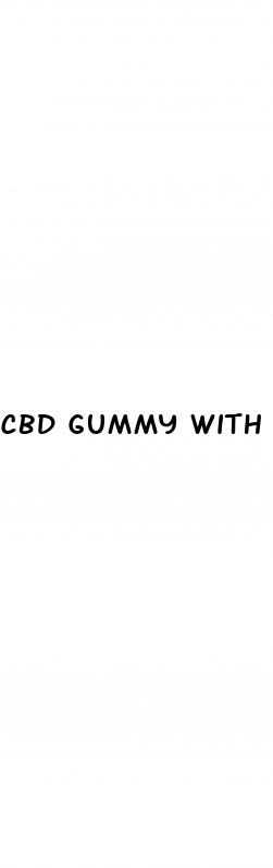 cbd gummy with thc