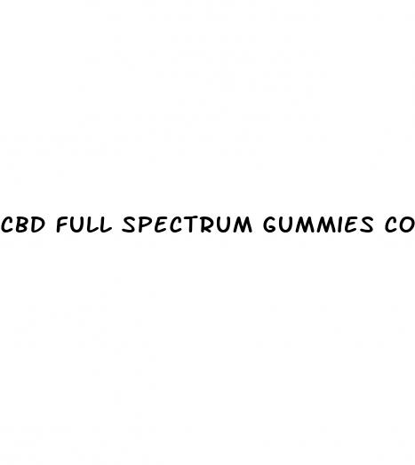 cbd full spectrum gummies cost