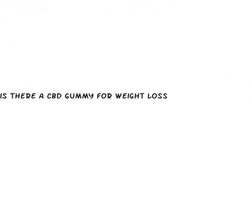 is there a cbd gummy for weight loss