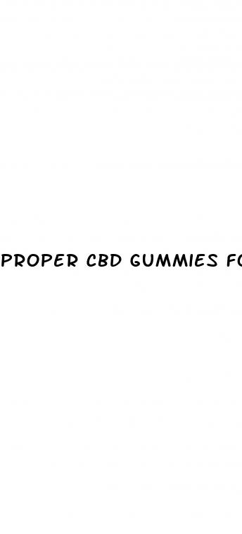 proper cbd gummies for ed treatment