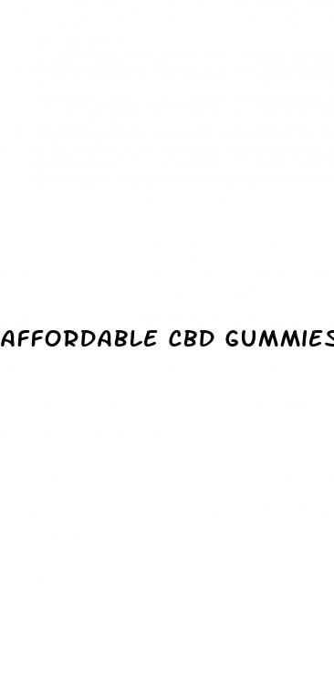 affordable cbd gummies