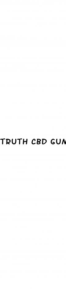 truth cbd gummies all natural hemp extract 300mg