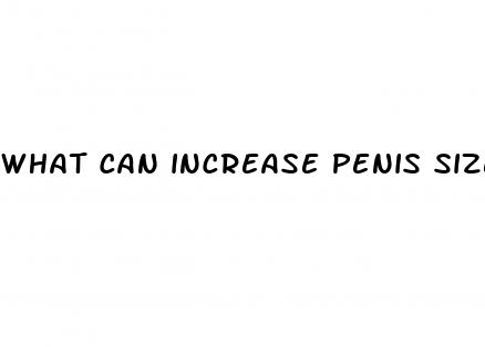 what can increase penis size