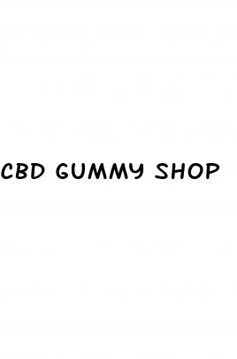 cbd gummy shop