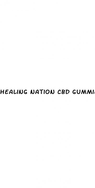 healing nation cbd gummies