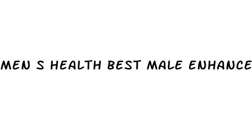 men s health best male enhancement pills