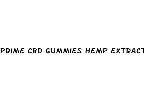 prime cbd gummies hemp extract reviews