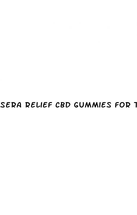 sera relief cbd gummies for tinnitus