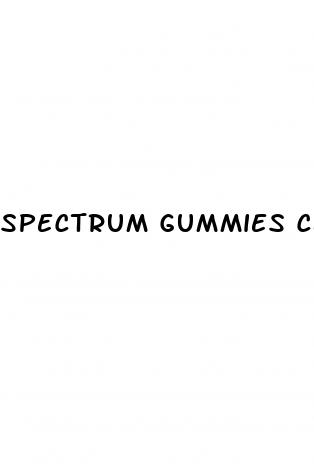 spectrum gummies cbd