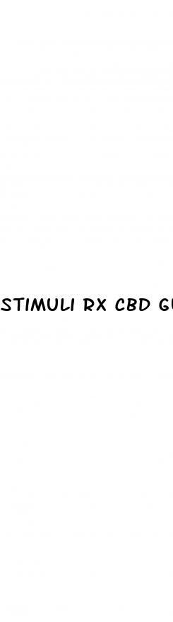 stimuli rx cbd gummies ed