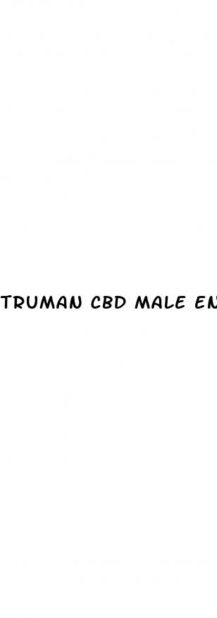 truman cbd male enhancement gummies reviews