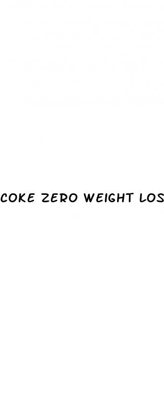 coke zero weight loss