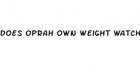 does oprah own weight watchers 2023