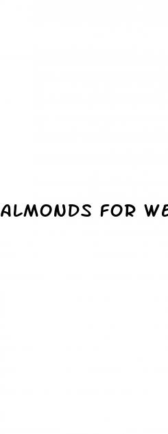 almonds for weight loss