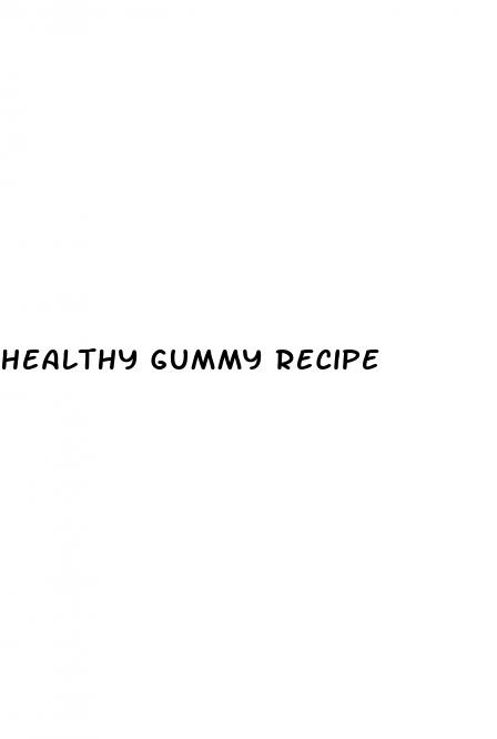 healthy gummy recipe