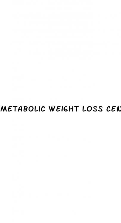 metabolic weight loss center ca