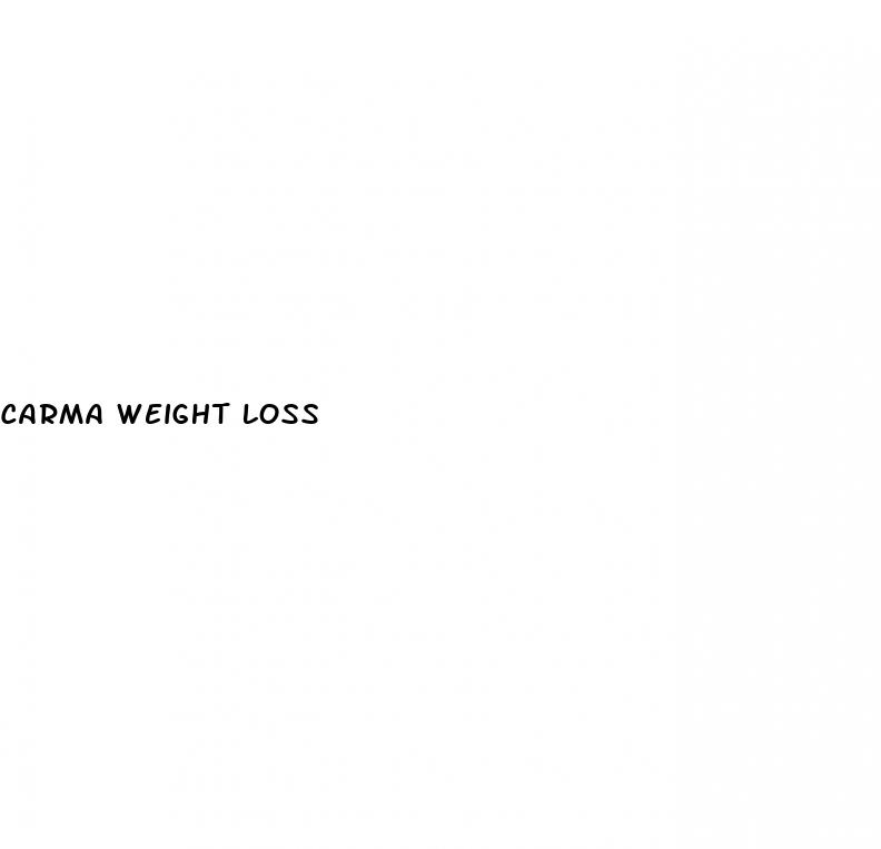 carma weight loss