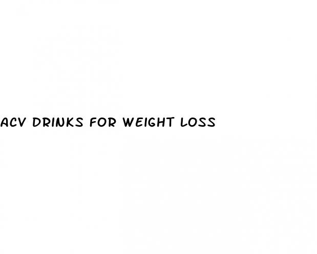 acv drinks for weight loss