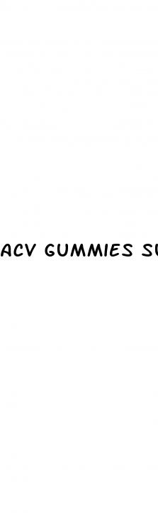 acv gummies sugar free