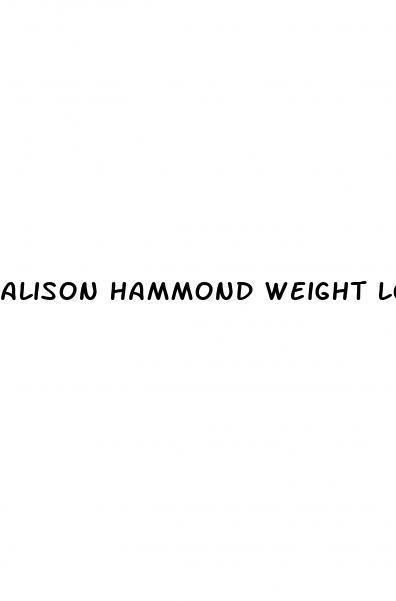 alison hammond weight loss