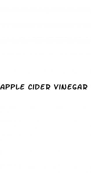 apple cider vinegar fat burning