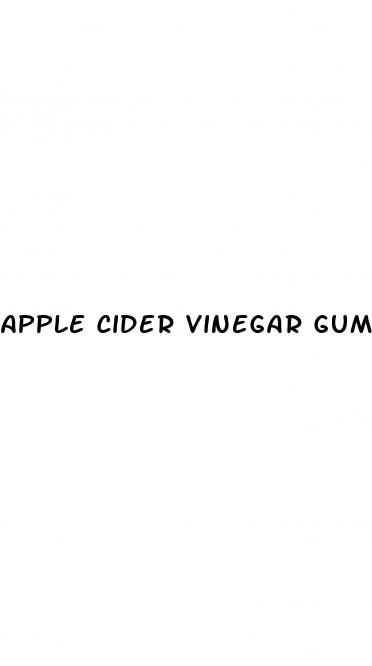 apple cider vinegar gummies blood pressure