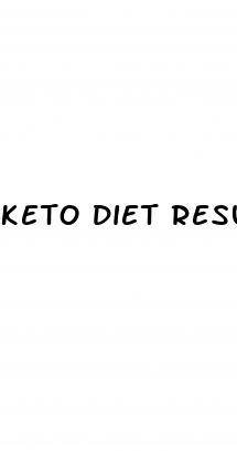 keto diet results
