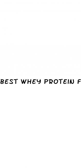 best whey protein for weight loss
