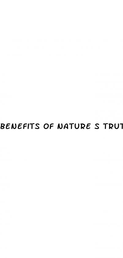 benefits of nature s truth apple cider vinegar gummies