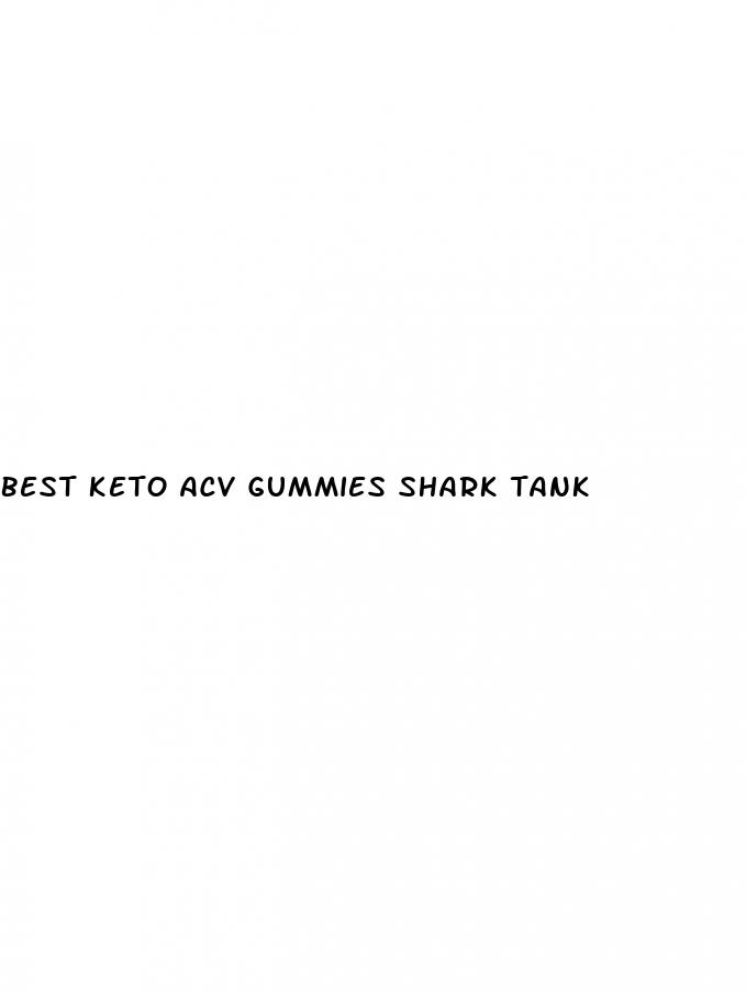 best keto acv gummies shark tank