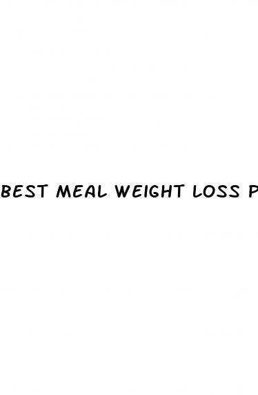 best meal weight loss plan