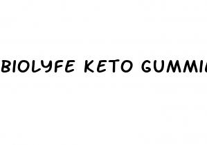 biolyfe keto gummies directions