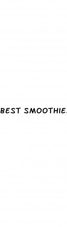 best smoothies weight loss